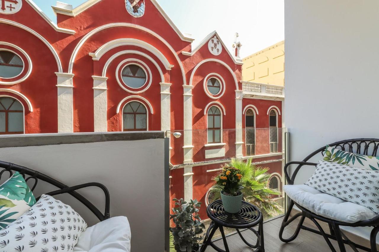 Flatguest Blue Sea - Canteras Beach - Balcony لاس بالماس دي غران كاناريا المظهر الخارجي الصورة